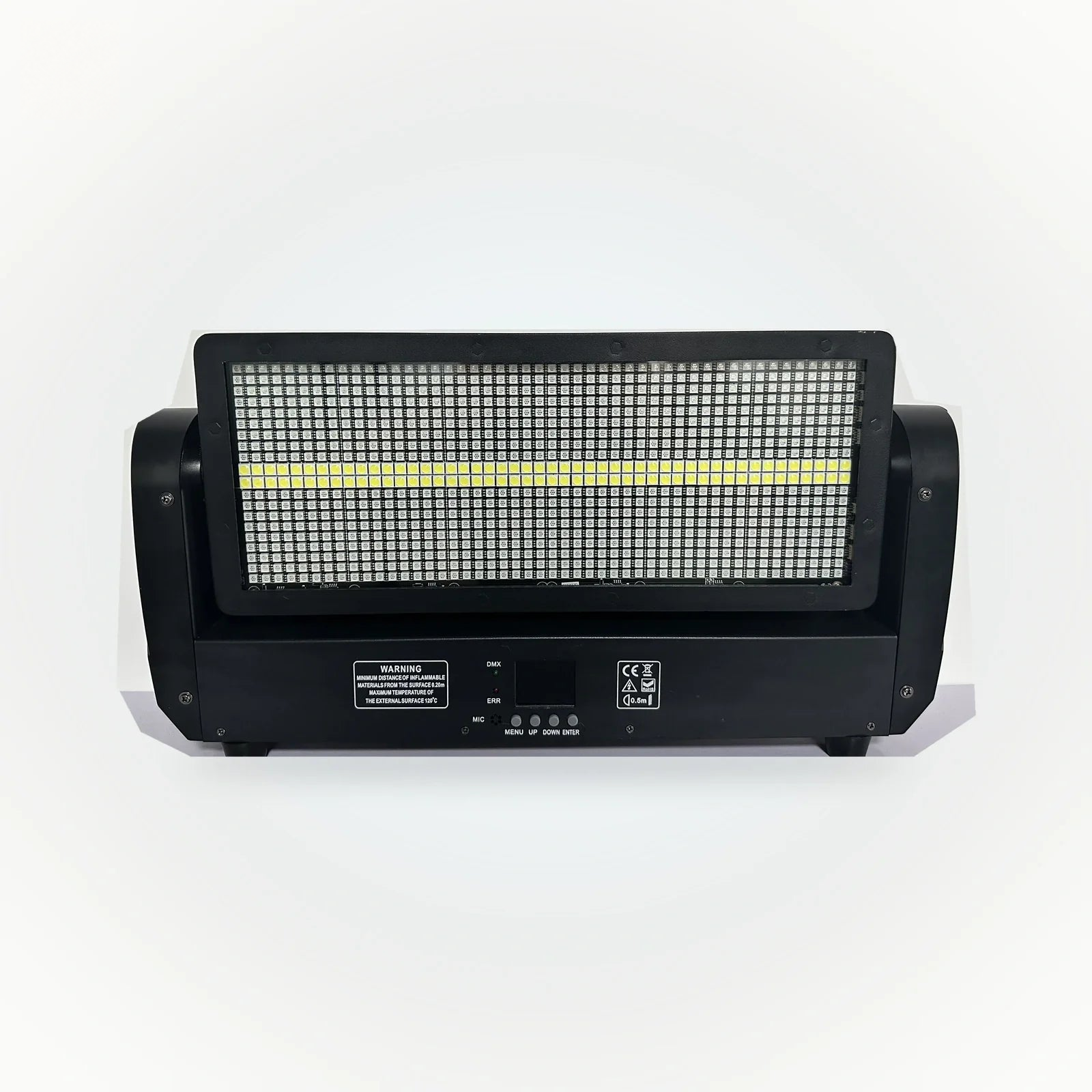 12 + 12 Segment RGB + White Moving Head Strobe — Moving Strobe Bar Light