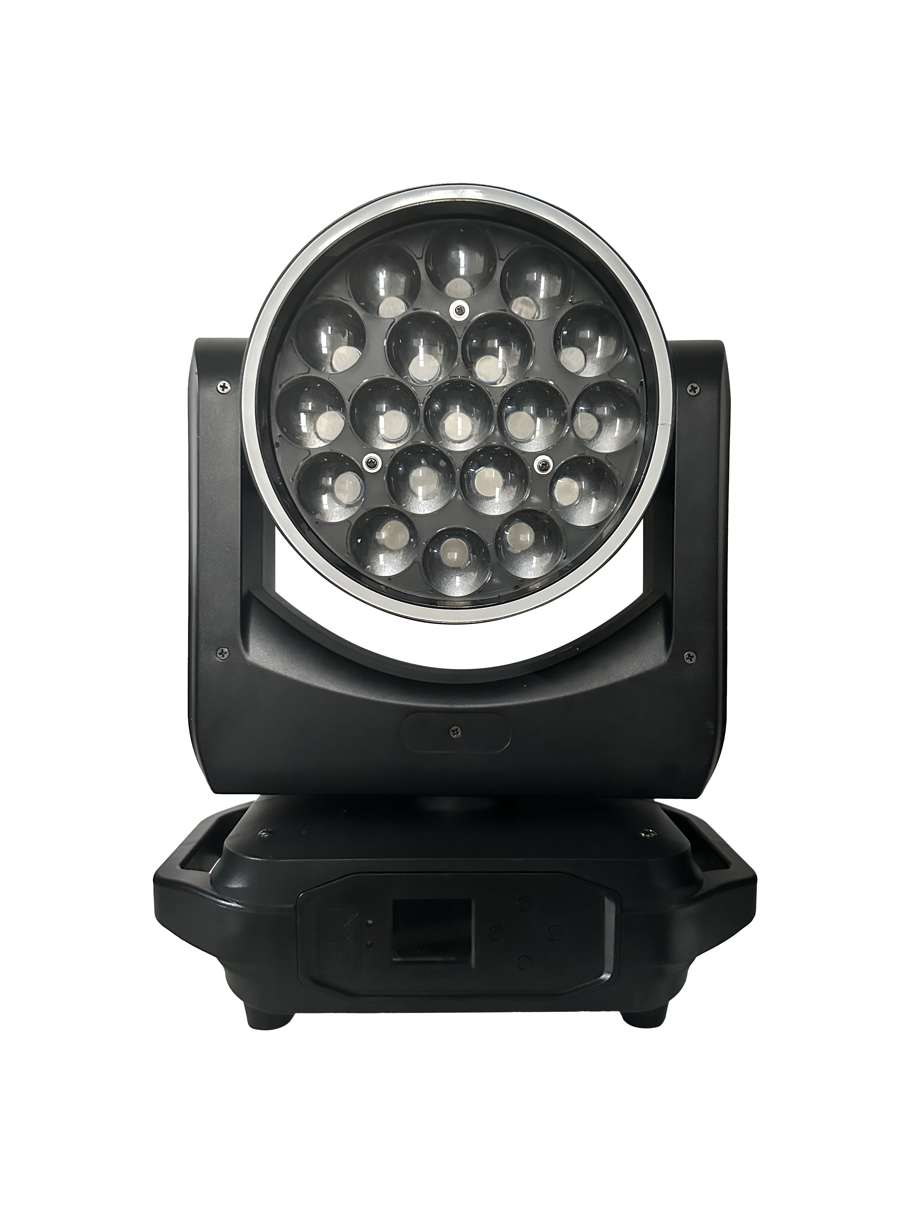 19 x 15W RGBW LED Zoom Wash Moving Head with LED Ring — product photo 1