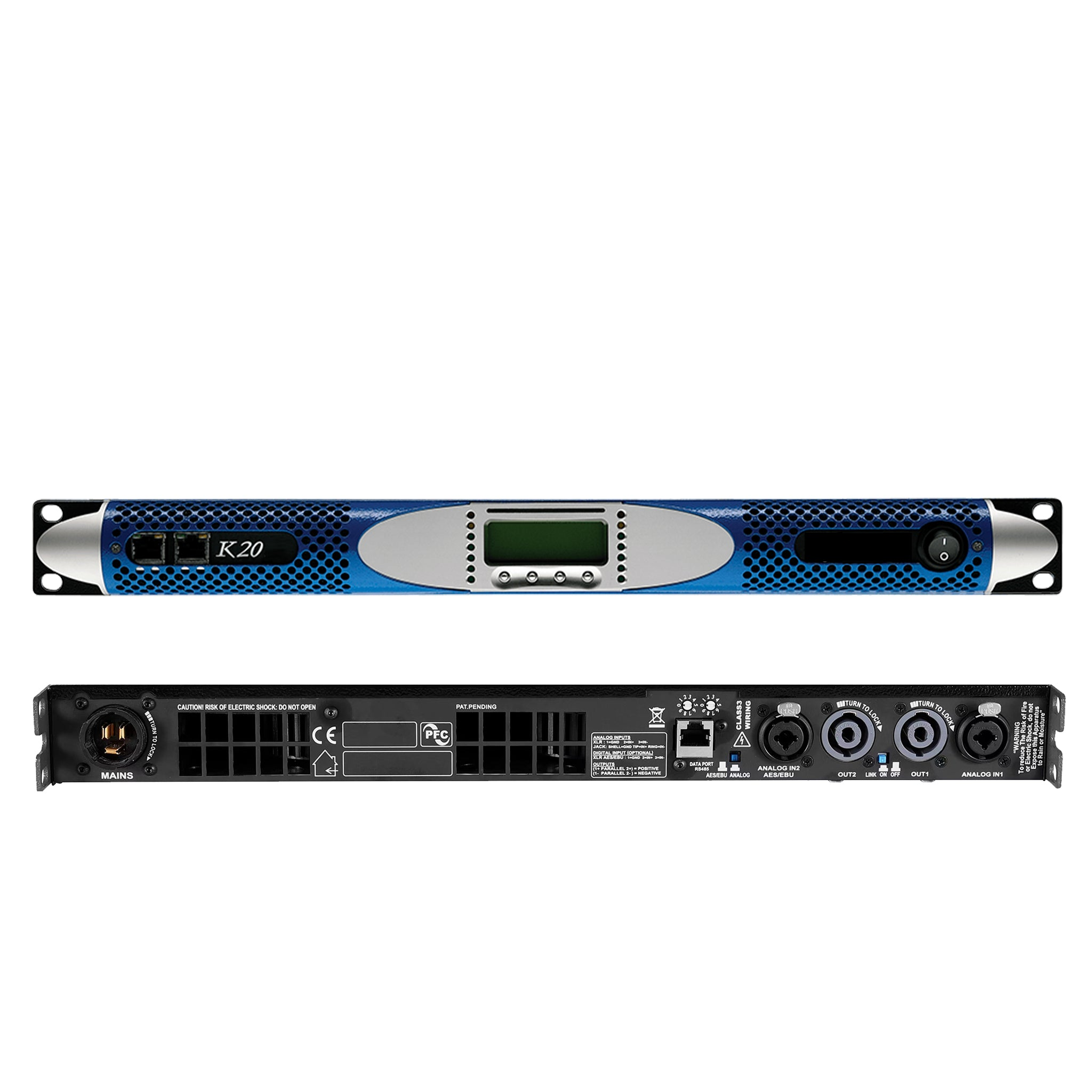 LAK20 Dual Channel Digital Amplifier — Amplifiers & Processing