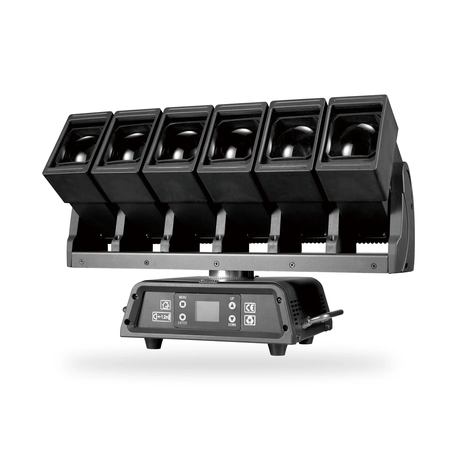 V680 6 x 60W RGBW Swing Beam Bar — Matrix / Pixel Bar / Wall Washer