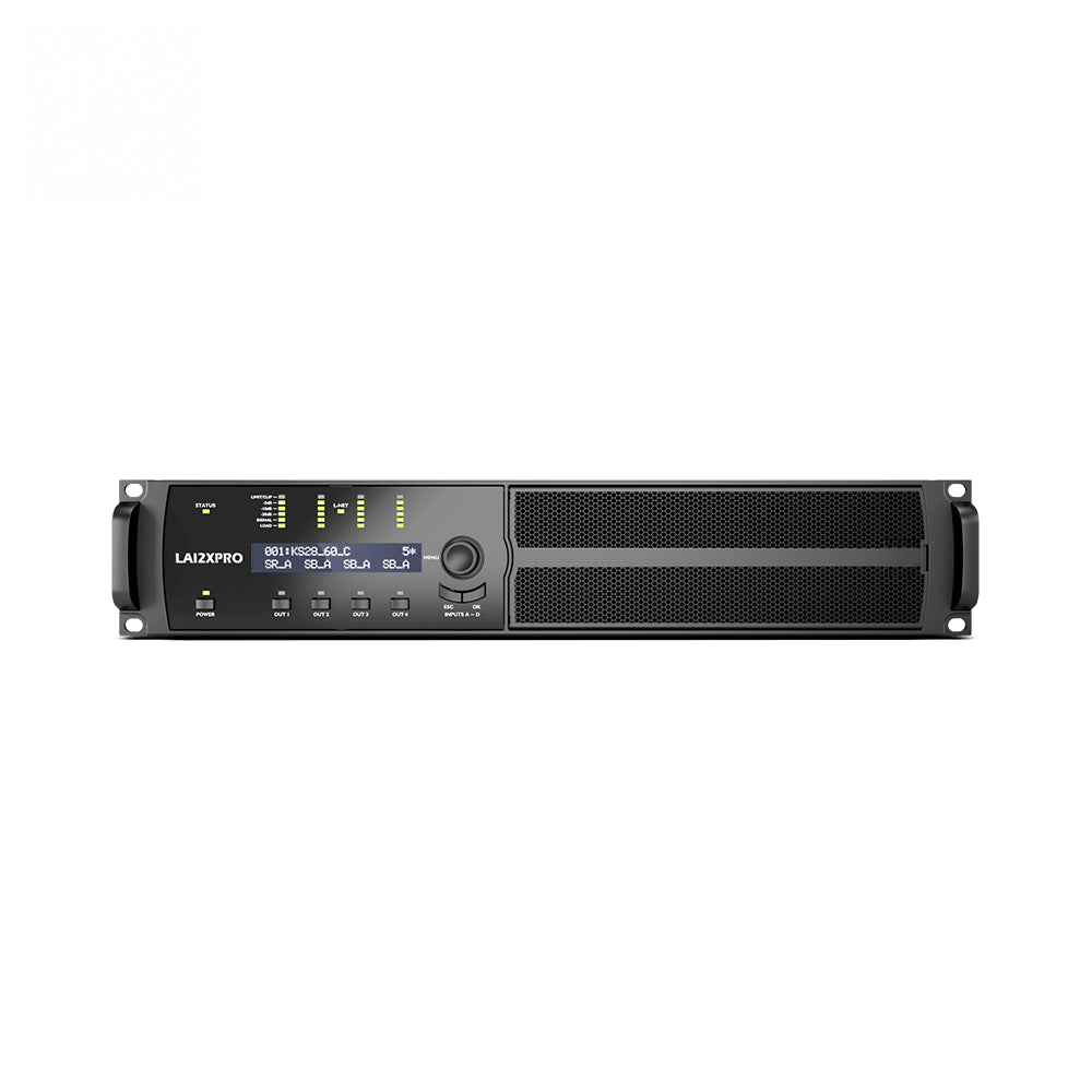 X120 PRO 4-Channel Amplified Controller with DSP — Amplifiers & Processing