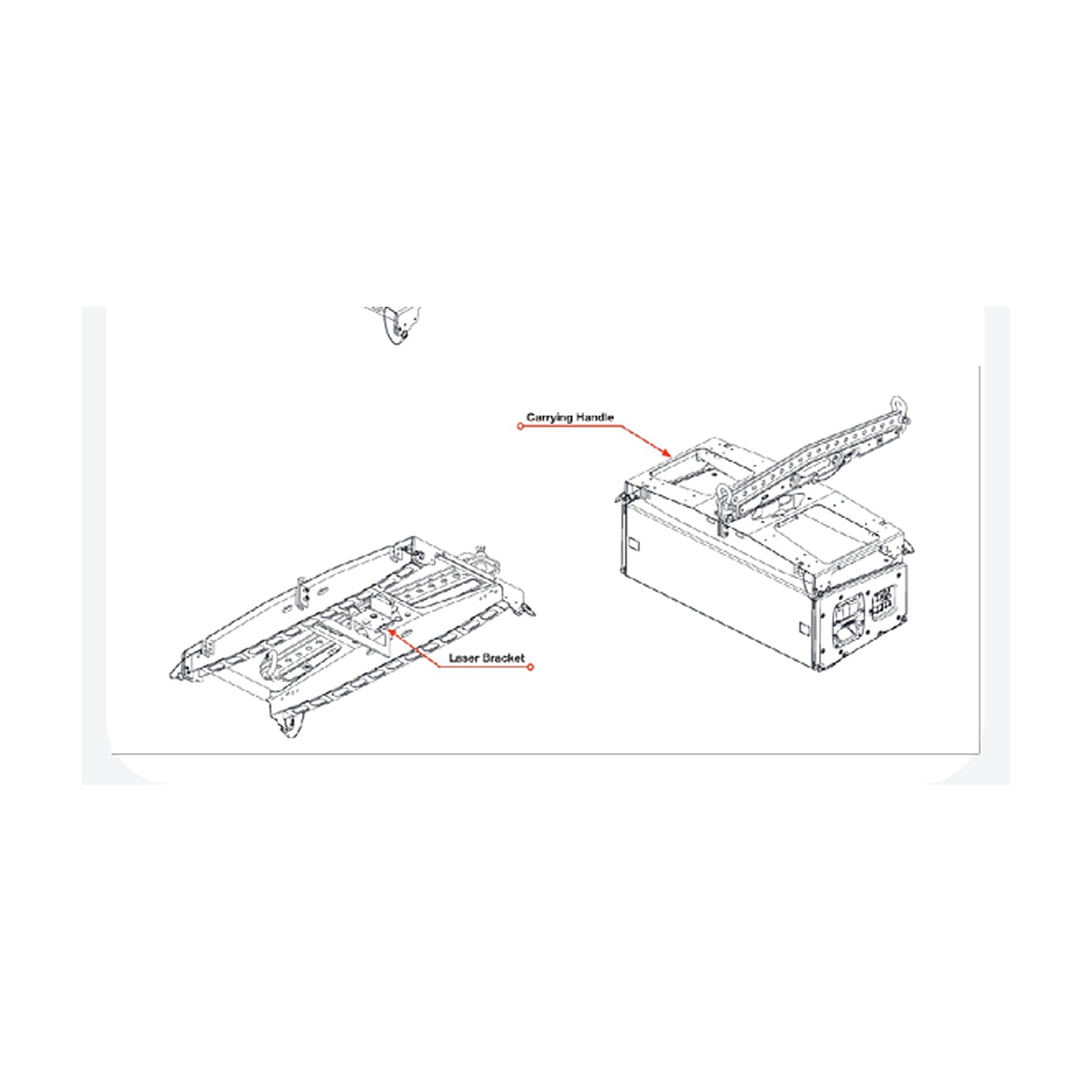 A12 AF - Extension Bar for use with A12 AF — Rigging & Accessories