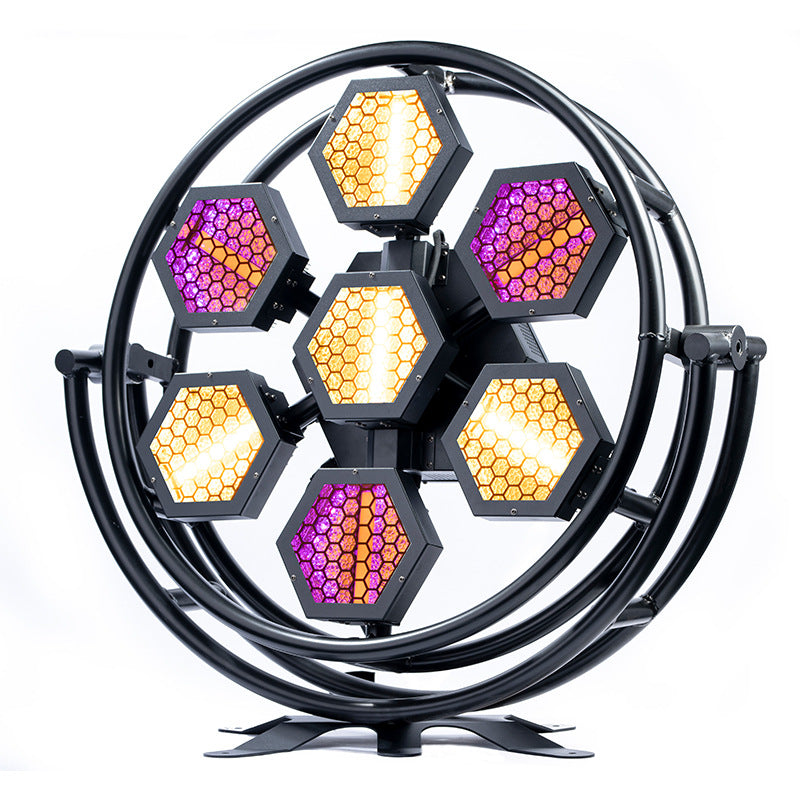 Seven Retro Stage Lights — LED Strobe / Blinder / Retro Effect Light