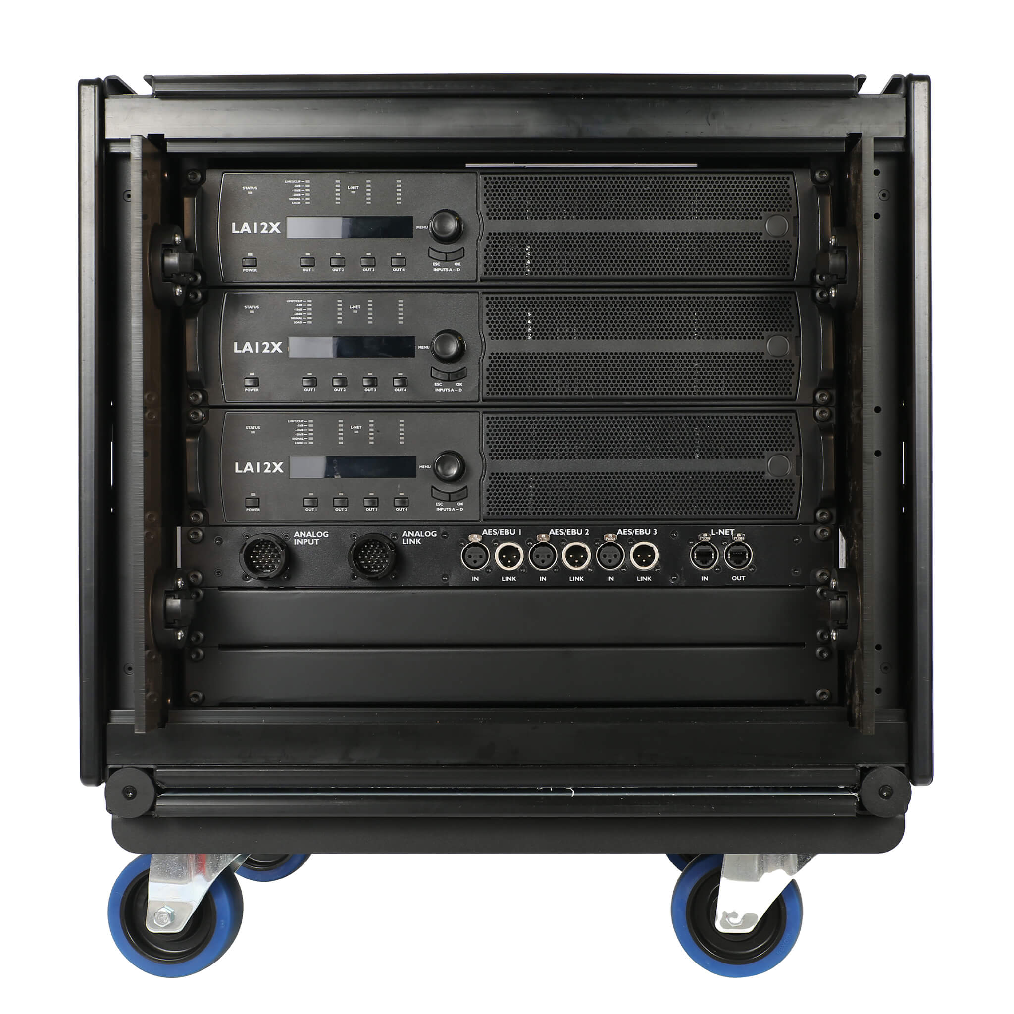 LA-RAK II AVB Touring Rack — Amplifiers & Processing