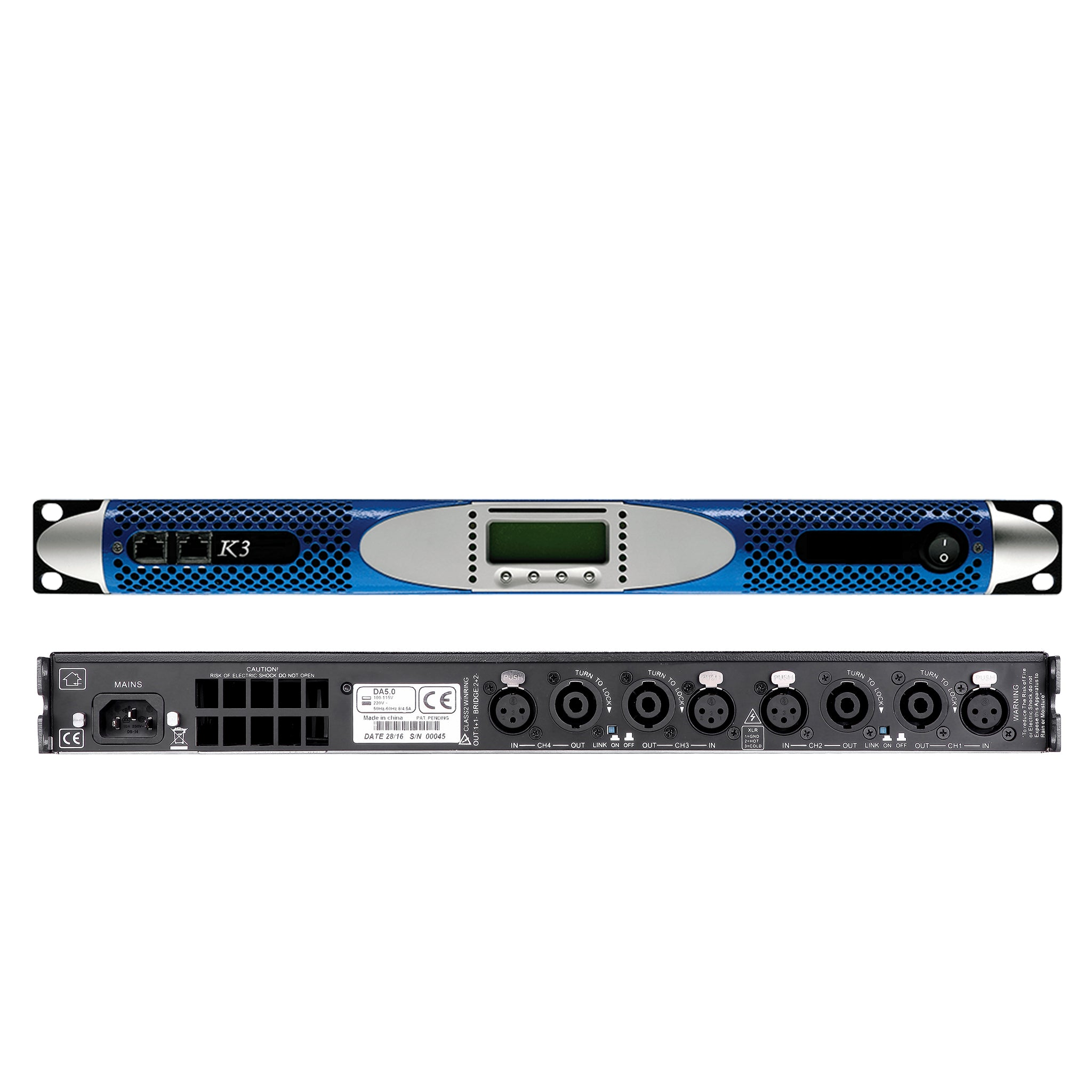 LAK3 Dual Channel Digital Amplifier — Amplifiers & Processing