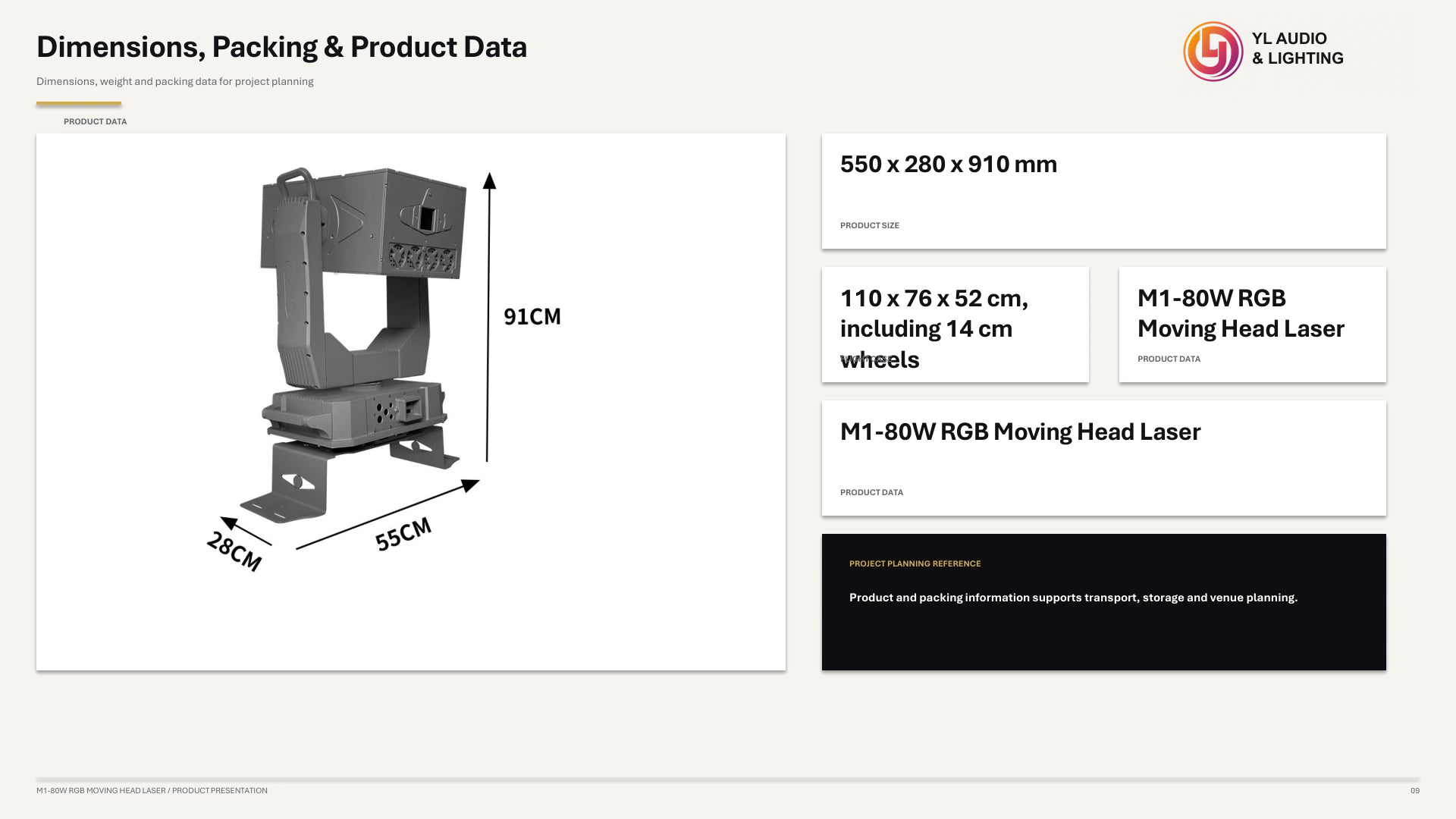 M1 80W RGB Moving Head Laser — product detail 9