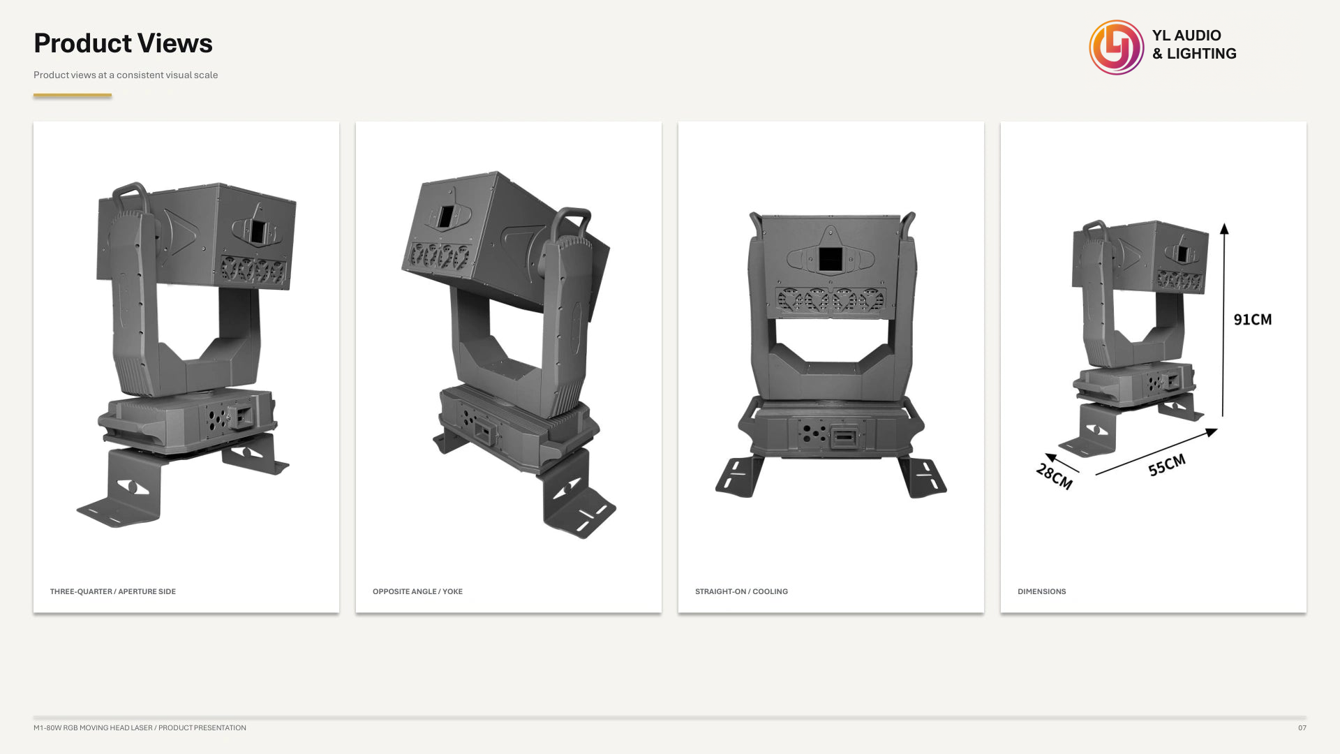 M1 80W RGB Moving Head Laser — product detail 7