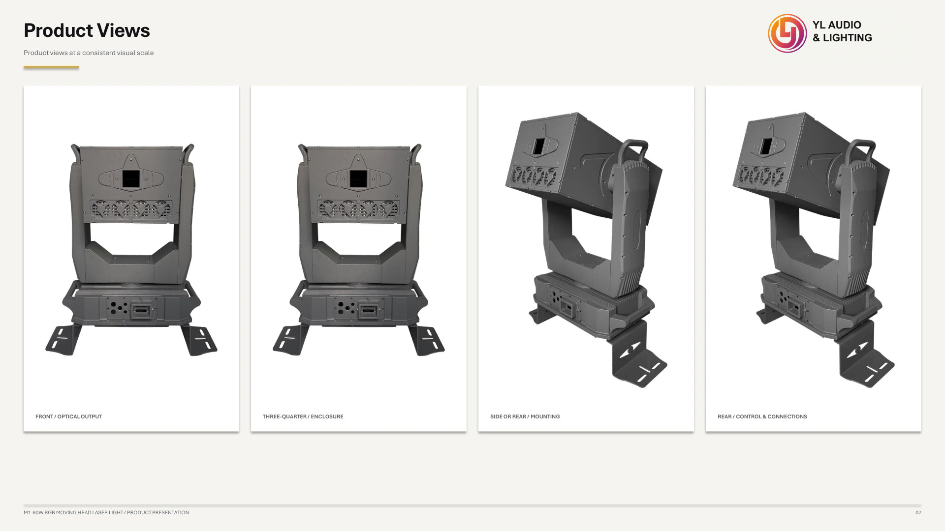 M1 60W RGB Moving Head Laser Light — product detail 7