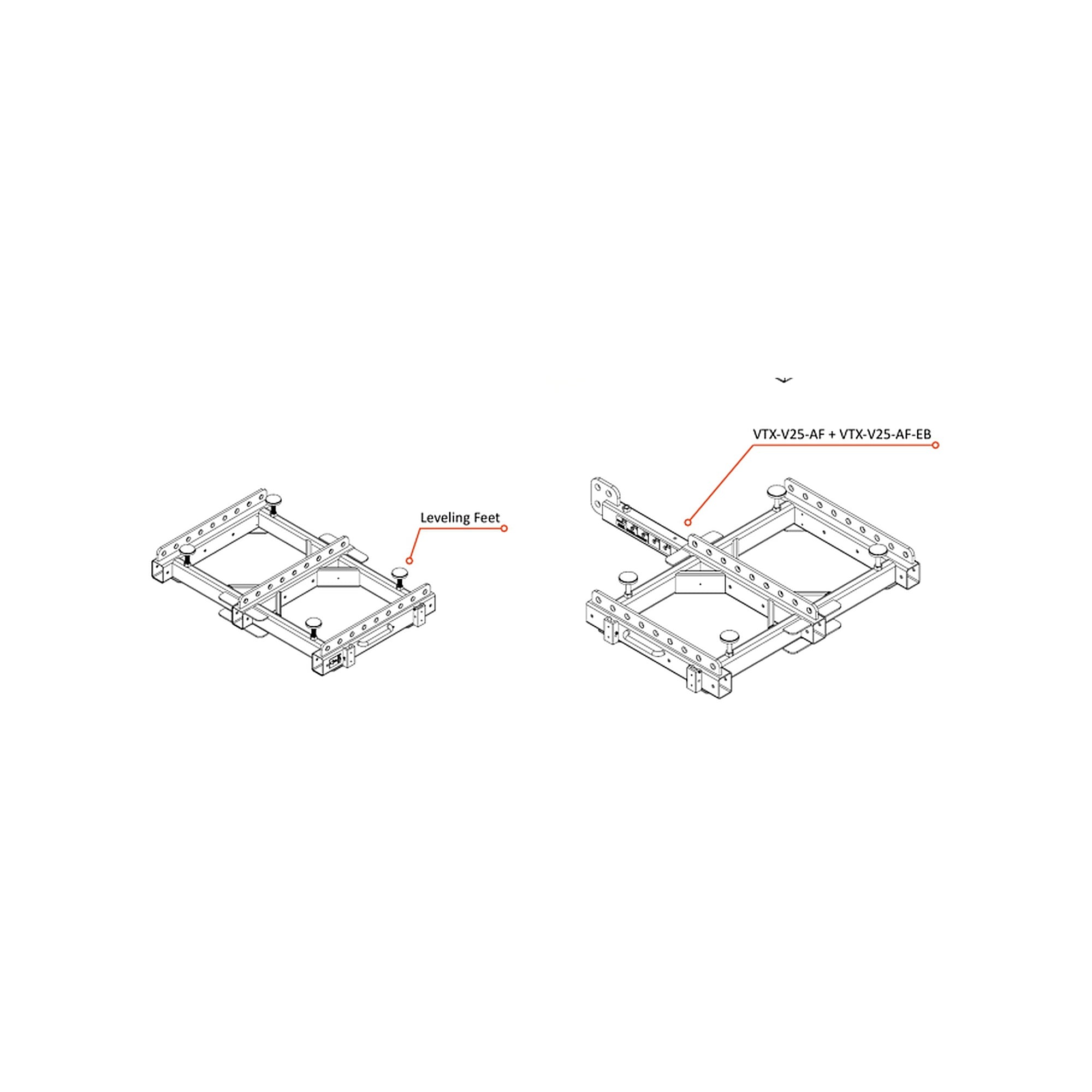 VTX-V25-AF Array Frame — Rigging & Accessories