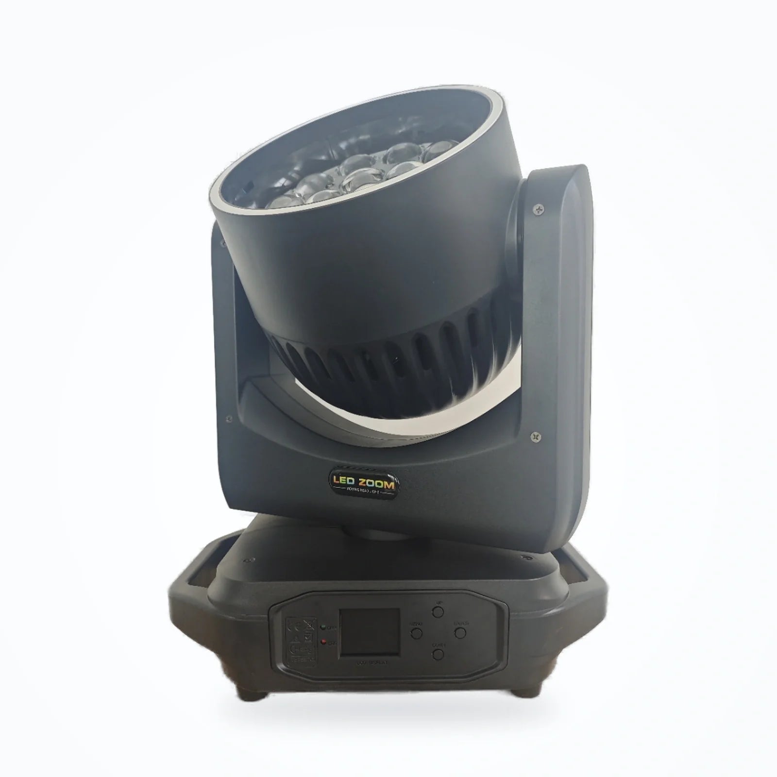 19 x 8W RGBW zoom wash moving head with RGB LED ring — LED Zoom Wash Moving Head Light
