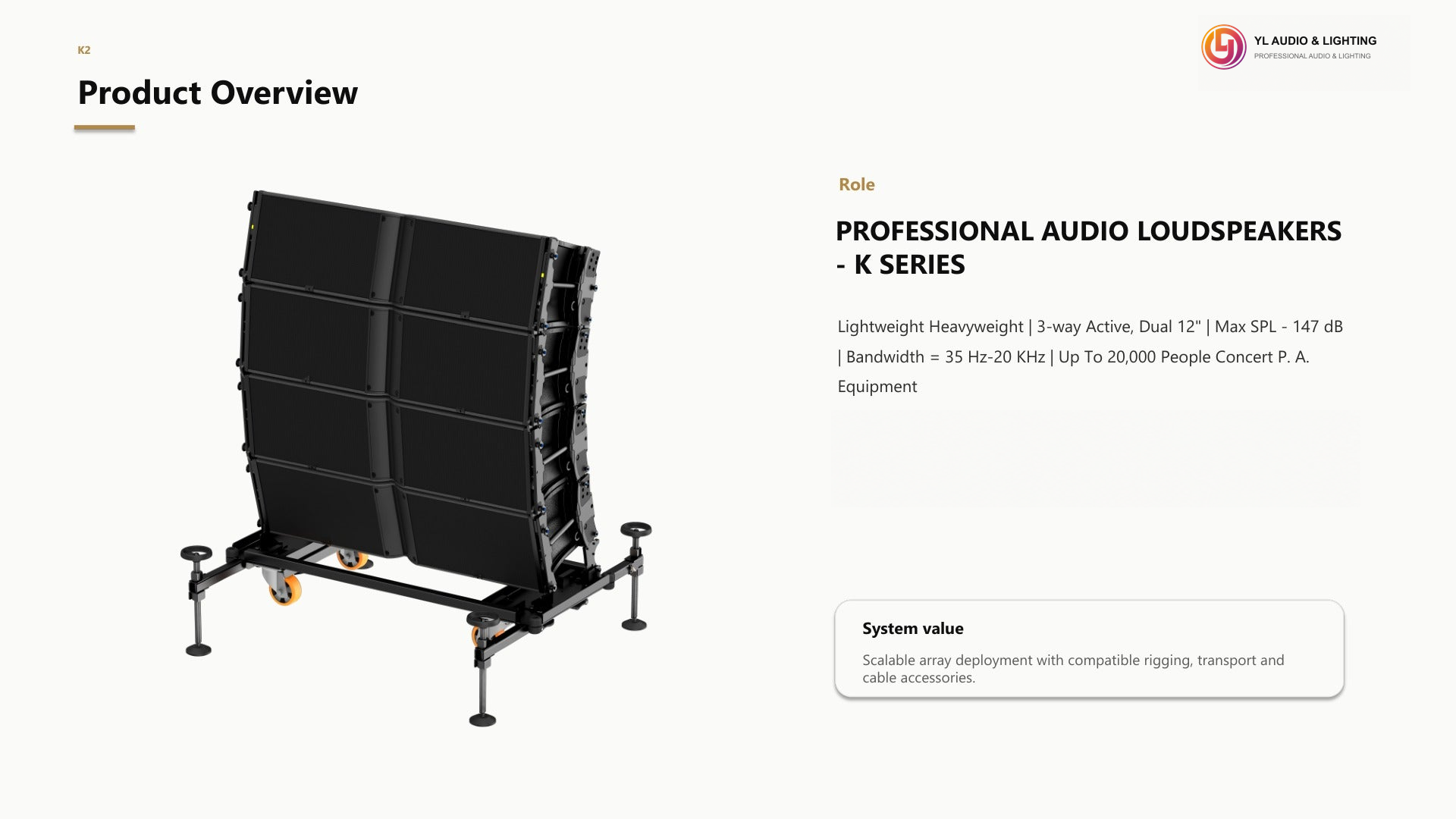 K2-K212-Large-format line array, 3-way active, dual 12'' LF — product detail 2
