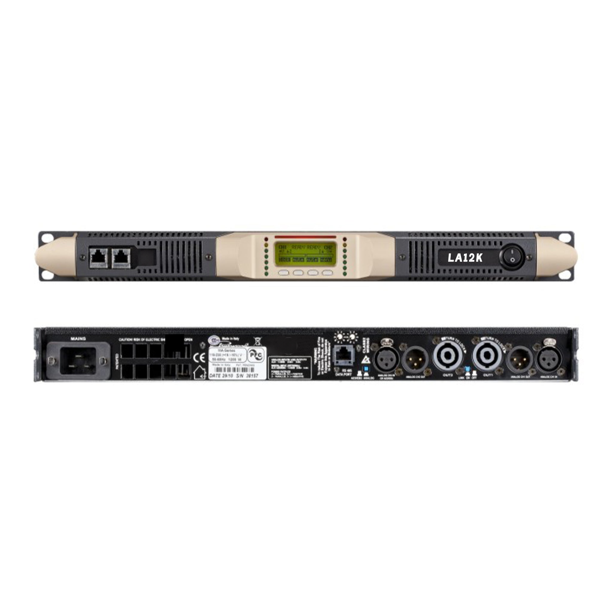 LA12K Dual Channel Digital Amplifier — Amplifiers & Processing