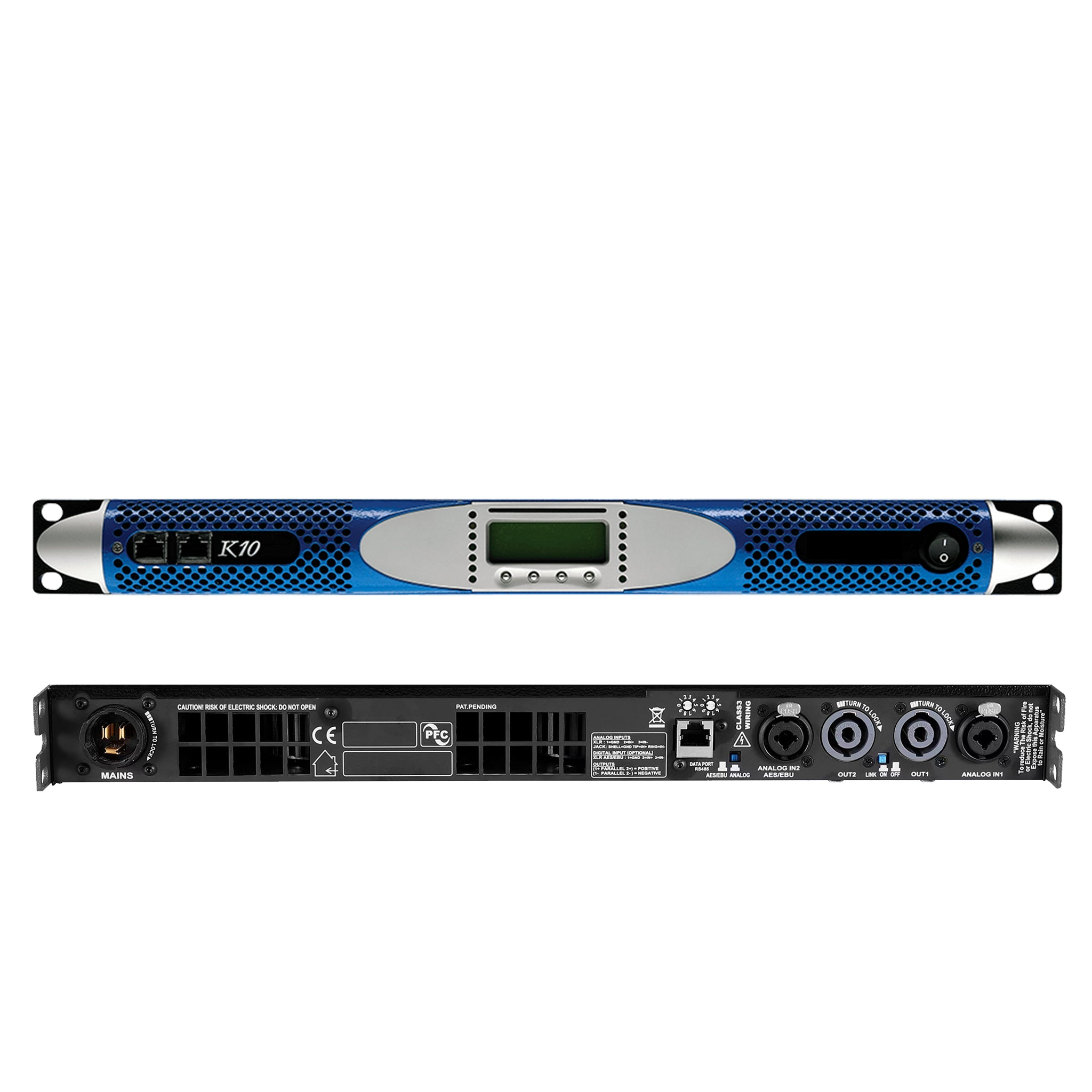 LAK10 Dual Channel Digital Amplifier — Amplifiers & Processing