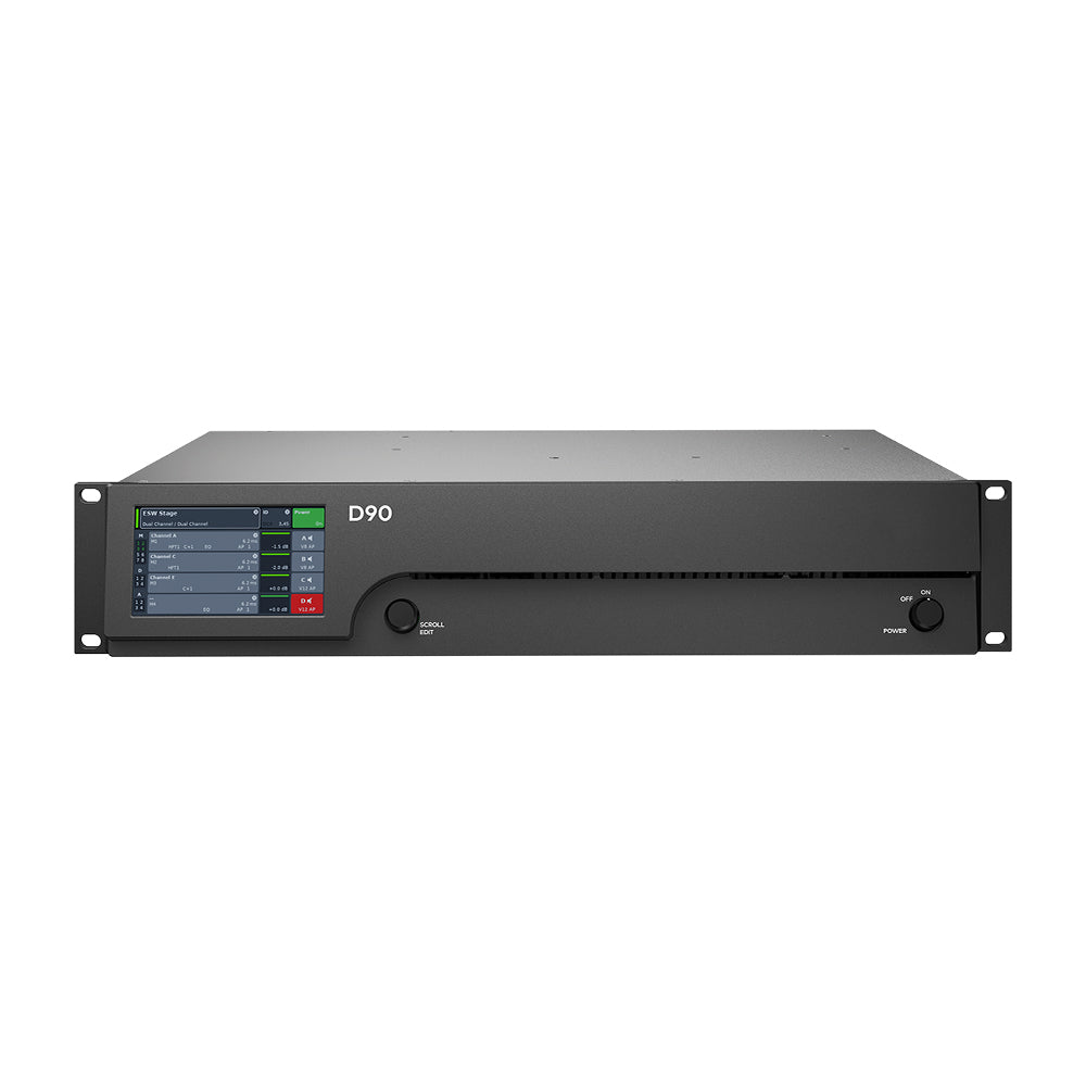 D90 5400W Class-D 4-Channel Power Amplifier — Amplifiers & Processing