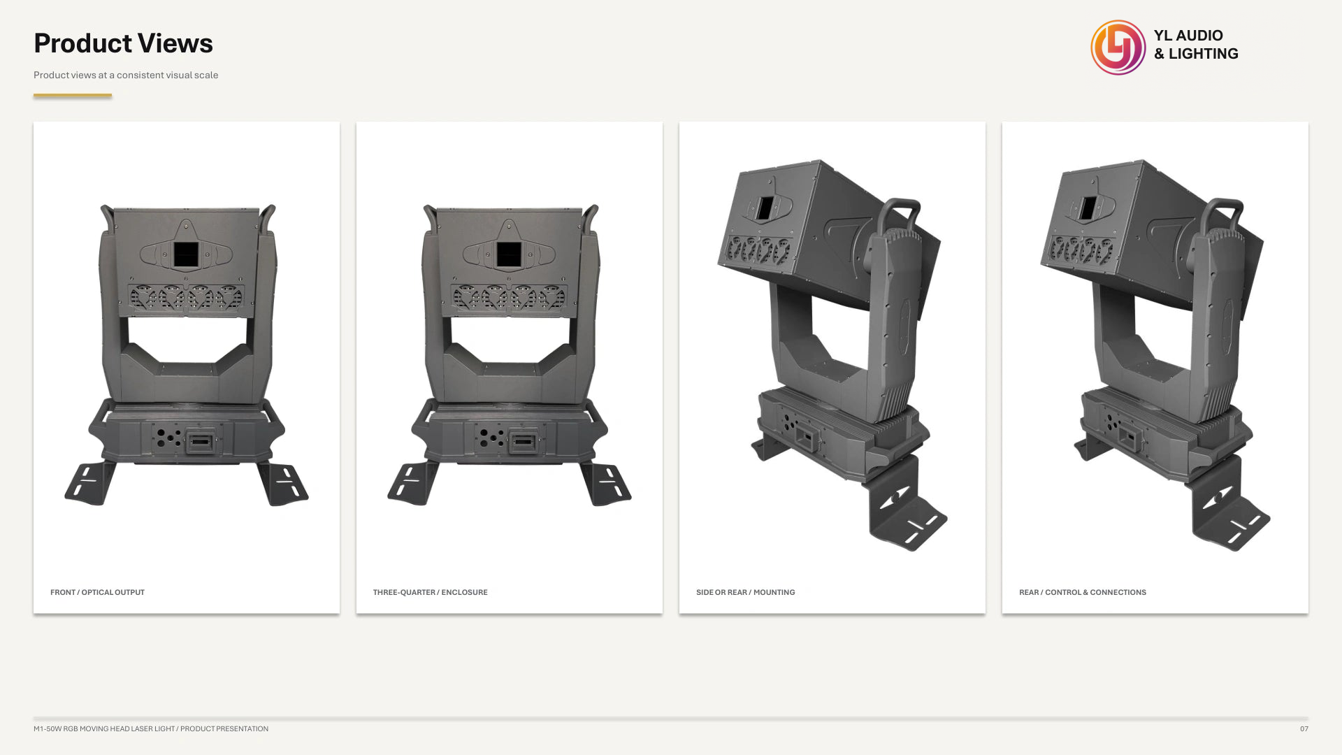 M1 50W RGB Moving Head Laser Light — product detail 7