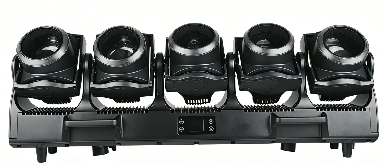 TB5 5 x 120W RGBW Outdoor IP66 Moving Head Bar Light
