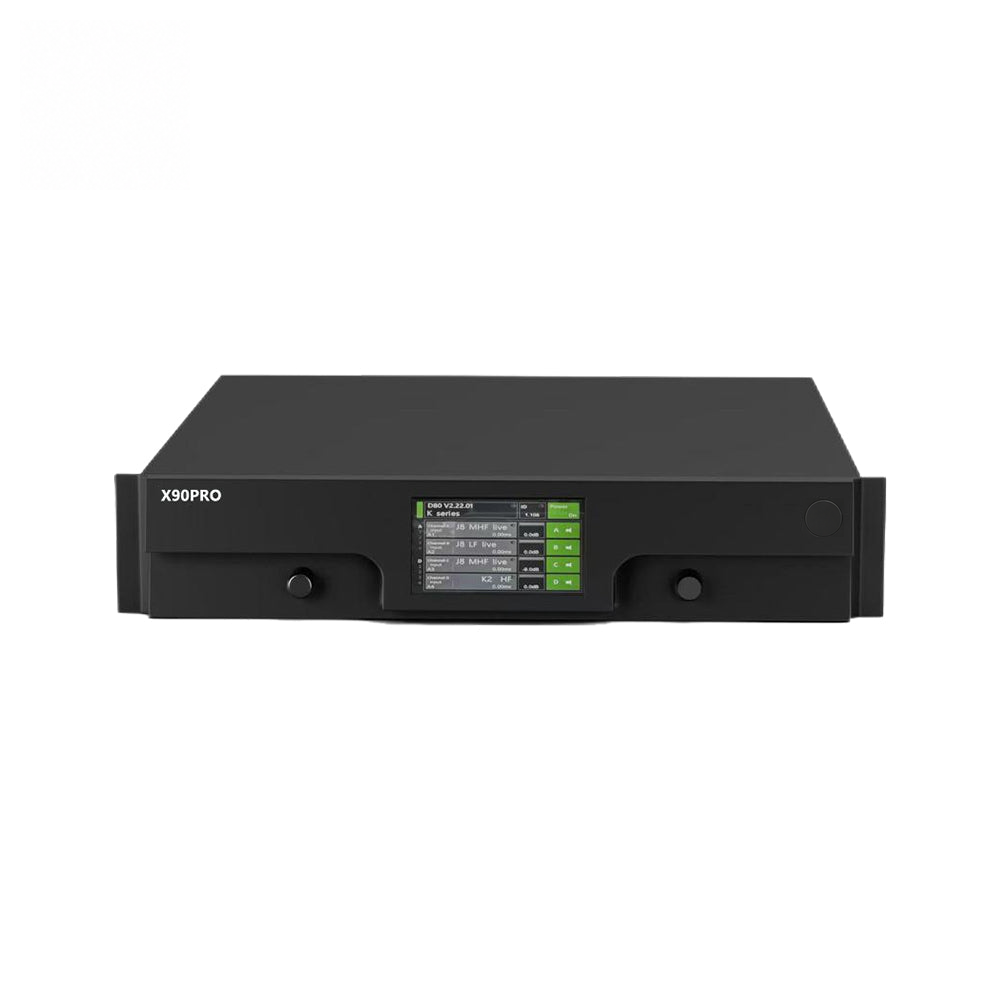 X90 PRO 4-Channel High-Power Amplifier with DSP — Amplifiers & Processing