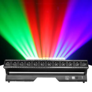Moving Head Strobe Bar Lights 12x40w Rgbw 4in1 Bar Light Beam Stage Light for Dj Nightclub Events